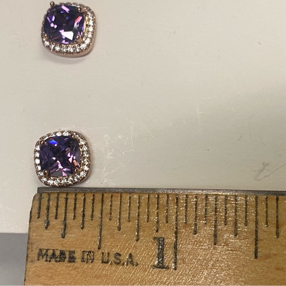 COPY - Black onyx stud earrings - Picture 5 of 5